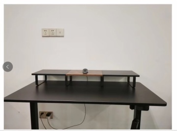 Standing desk converter