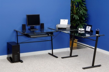 L SHAPED WORKSTATION