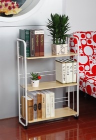 Folding bookshelf