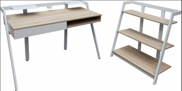 computer desk, home office desk,BOOKSHELF