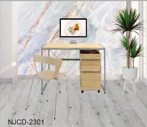 COMPUTER DESK WITH CABINET