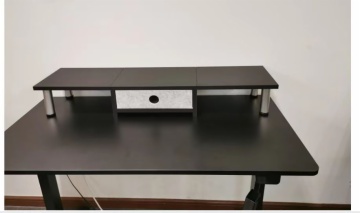 Standing desk converter
